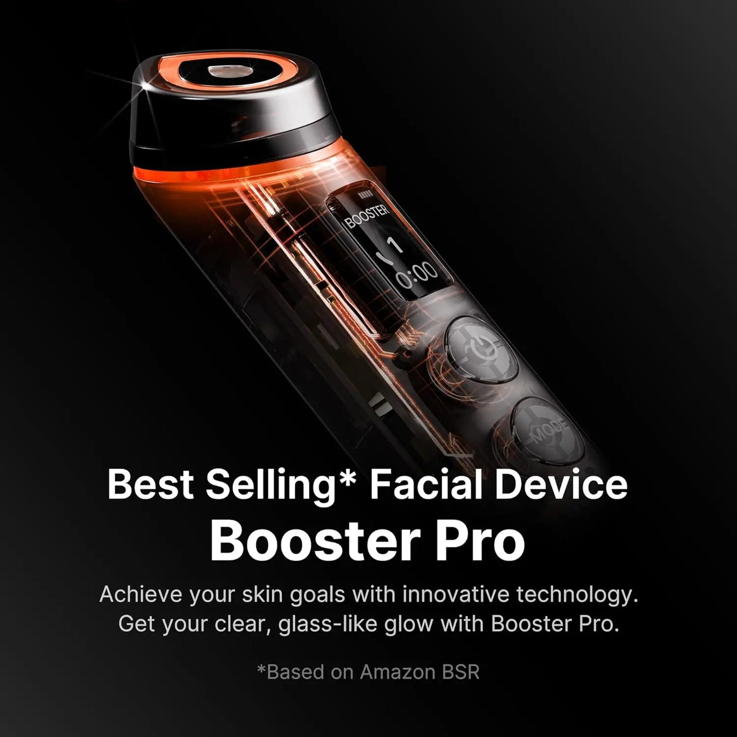 GlassGlow Pro Radiant Facial Massager