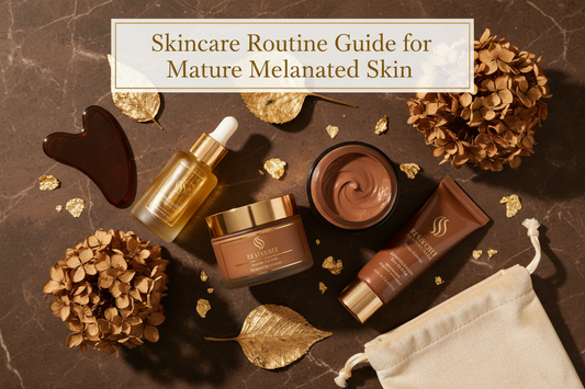 Skincare Routine Guide for Mature Melanated Skin